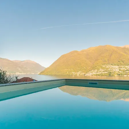 Villa Regina Retreat With Pool View Brienno