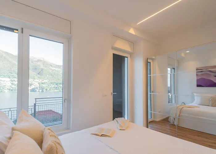 Villa Regina Retreat With Pool View Brienno