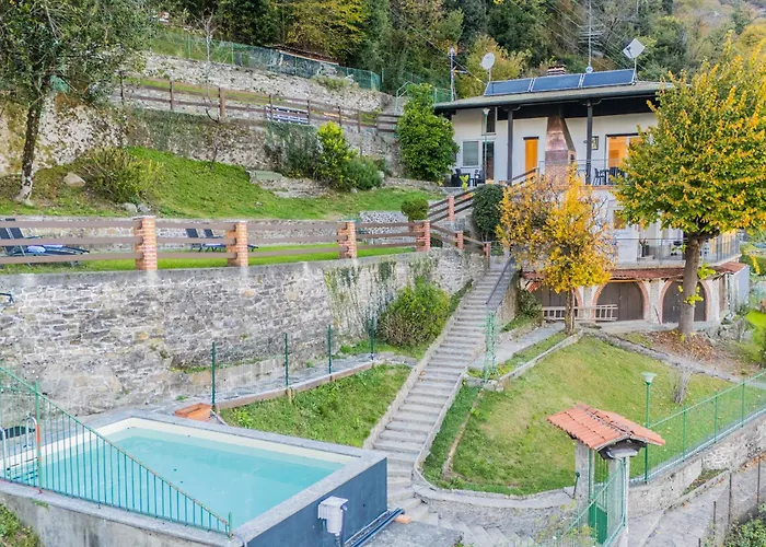 Regina Retreat With Pool View Brienno